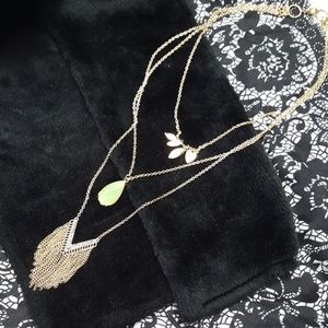 A very unique three for one necklace